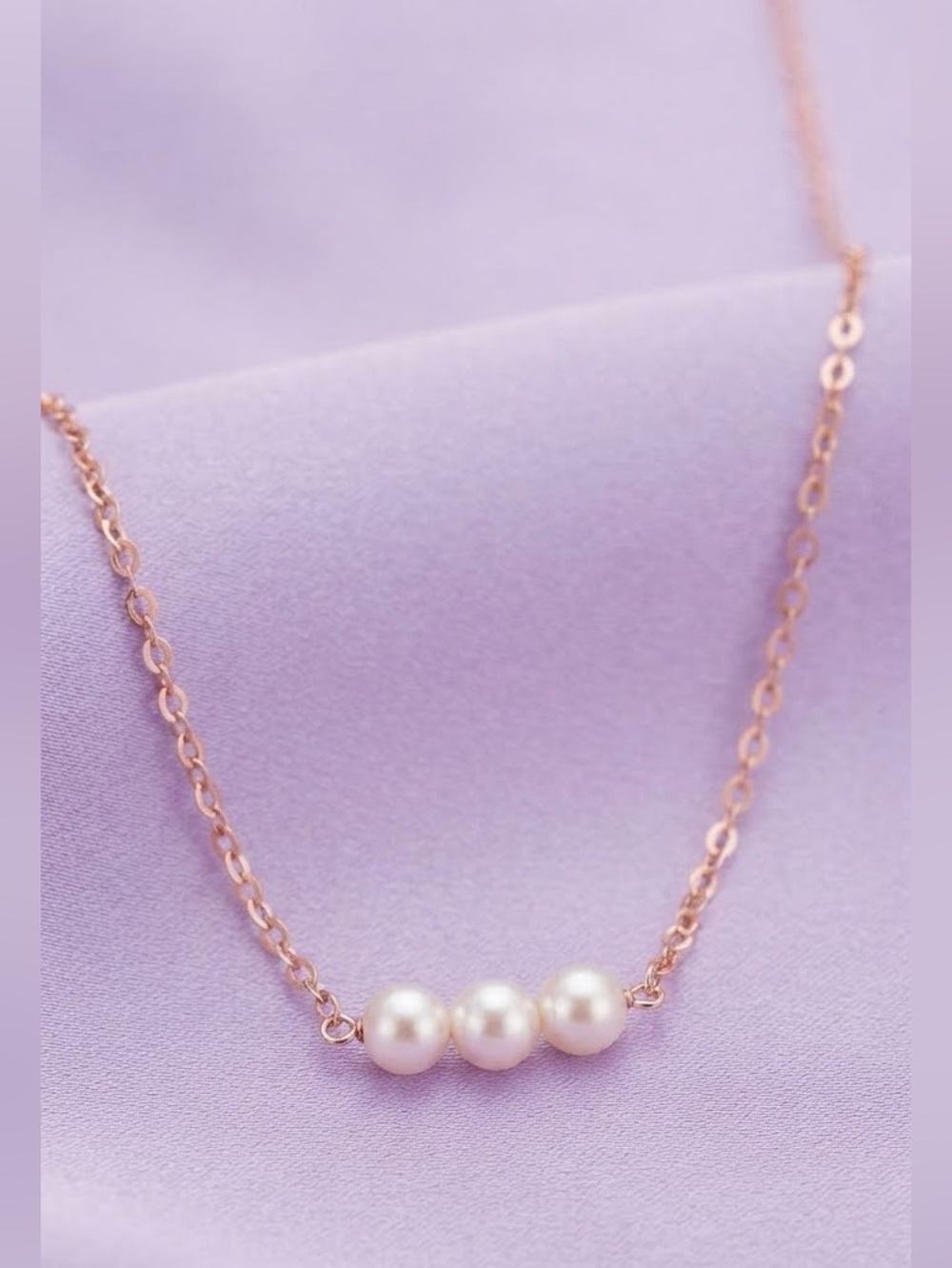 Women’s  Gold Pearl women’s Necklace Jewelry